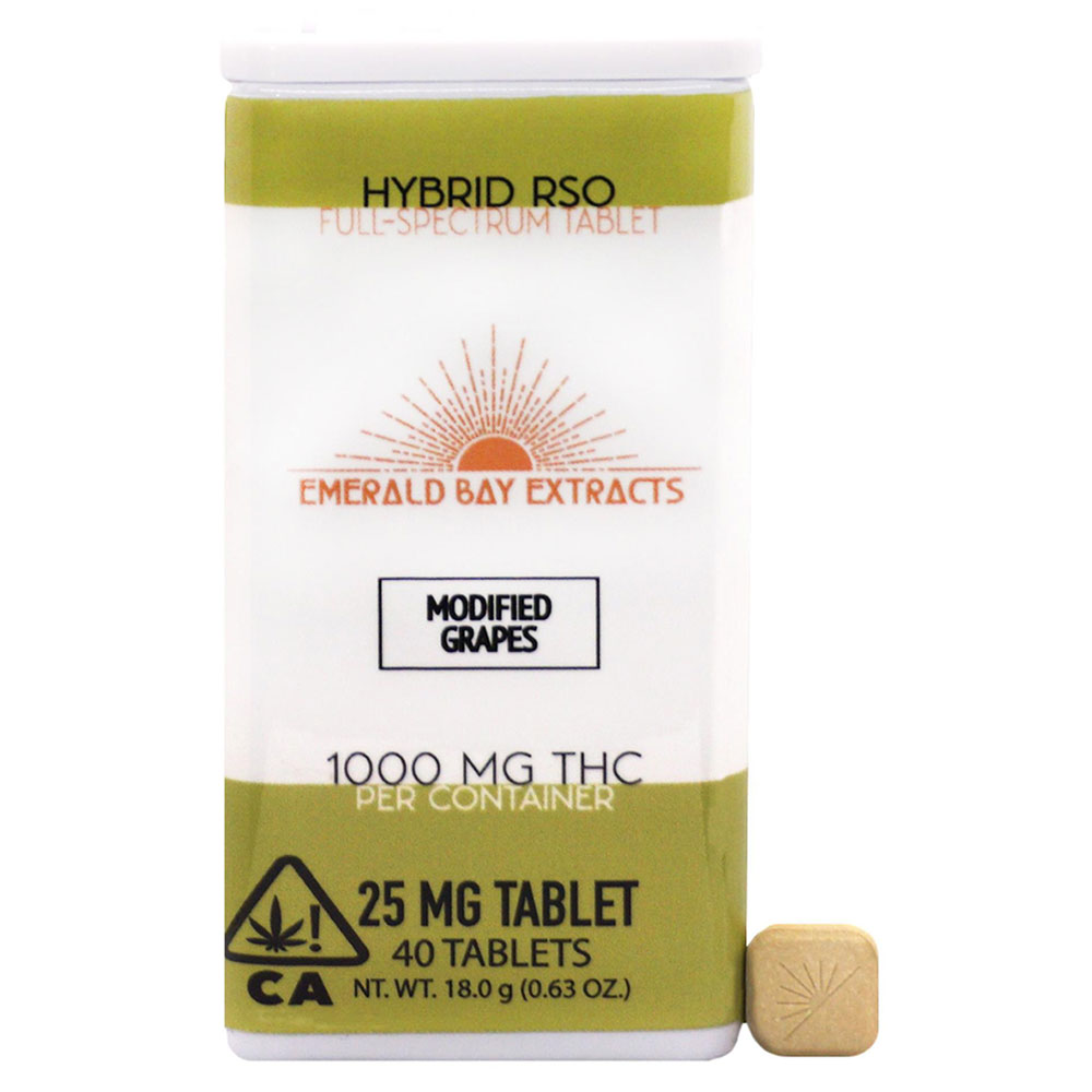 Modified Grapes RSO Tablet (40 tablets, 25mg/tablet)